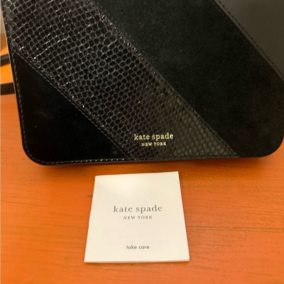 Kate Spade Eva Mixed Material Crossbody, EUC - Picture 10 of 13